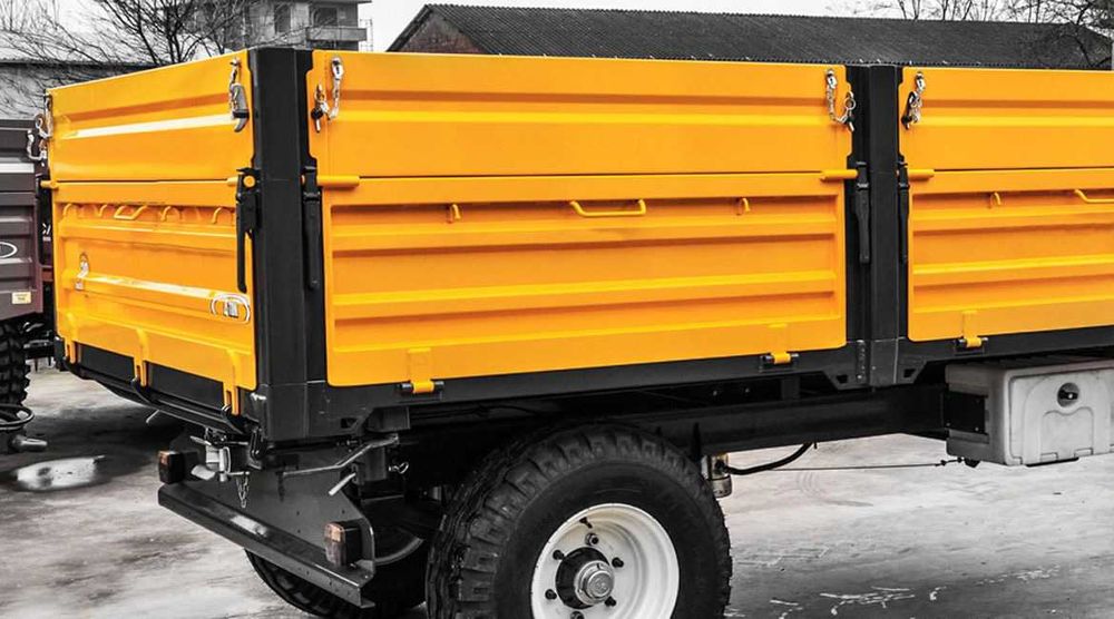 Remorca Agricola Moskon de la 2.5t-6t, BAsculabila DE LA 4500 EURO