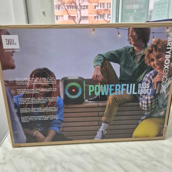 Boxa JBL Partybox Encore Bluetooth, Microfon wireless, 100W Zeus 33915