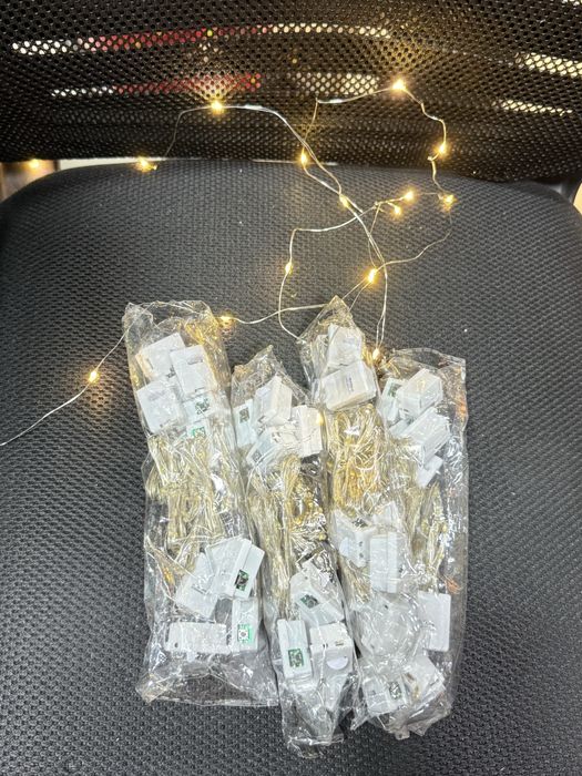 Гирлянды для оформления подарков и цветов