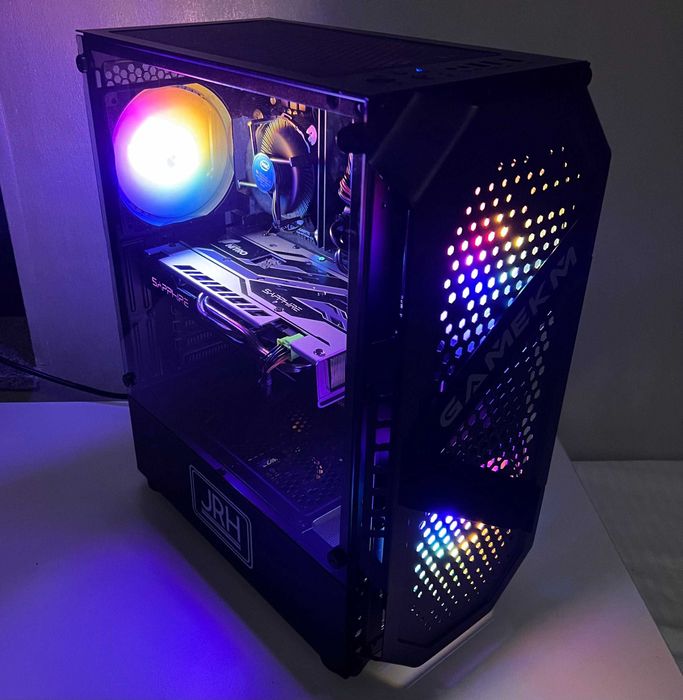 OFERTA PC Gaming i5 7400 RX 580 de 8 WIFI 16gb Cs2 Fortnite Fivem Gta5