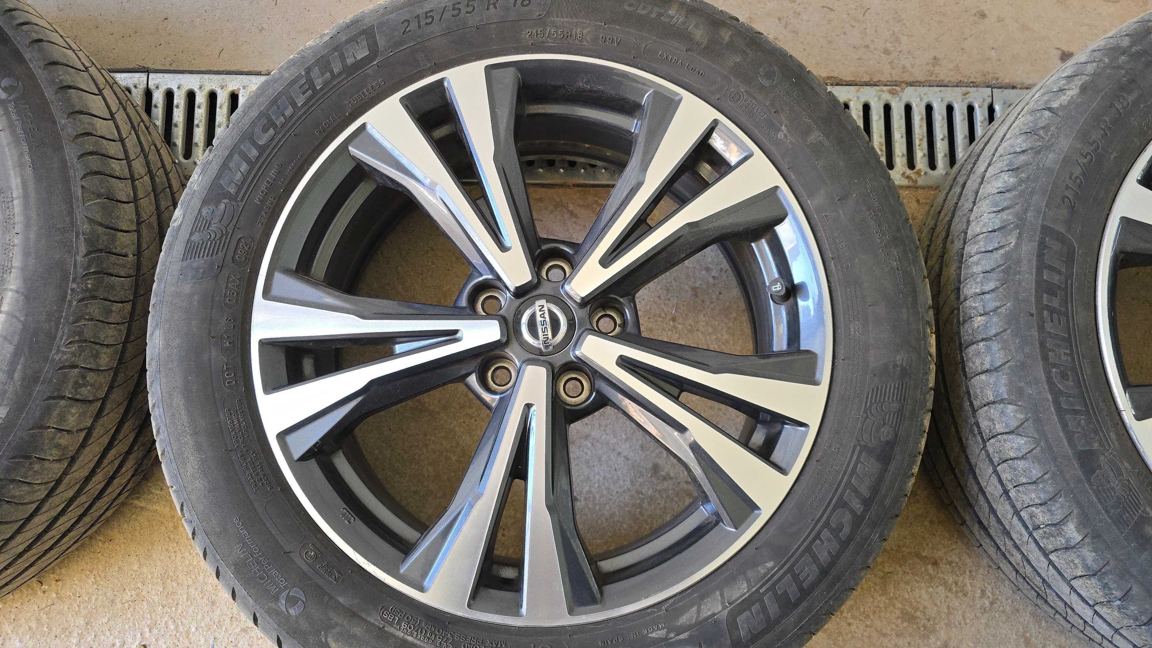 Nissan Qashqai, Джанти 18 с летни гуми Michelin Primacy 4 215/55