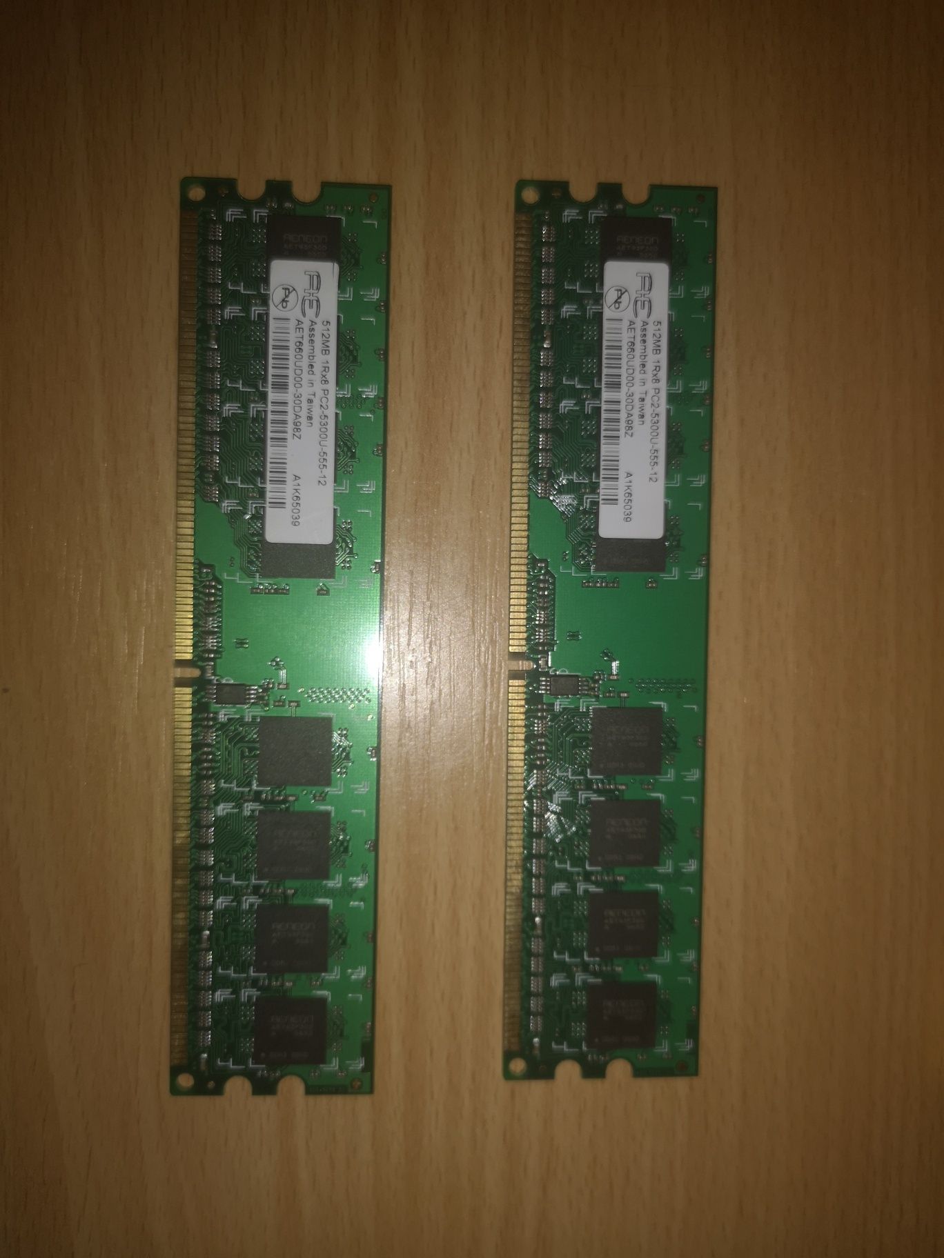 Memori RAM 1 GB DDR2