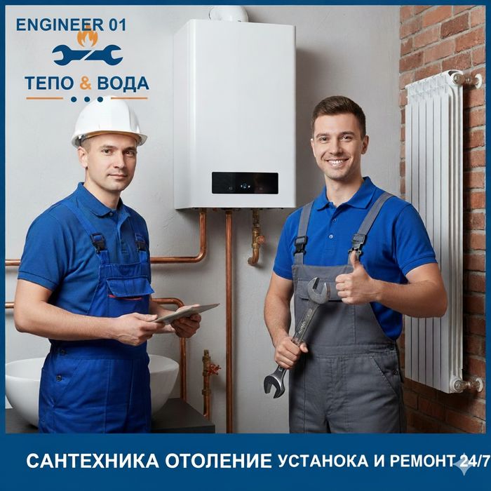 Услуги сантехника 24/7