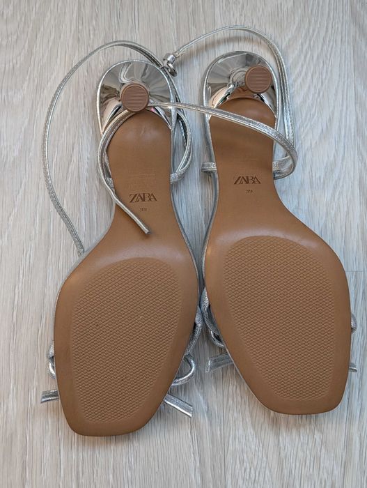 Sandale ZARA Argintii