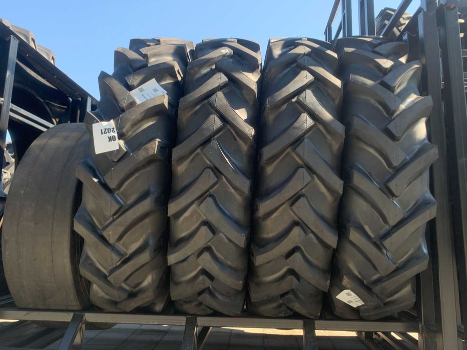 Cauciucuri noi 13.6-24, OZKA 12 pliuri, anvelope tractor spate