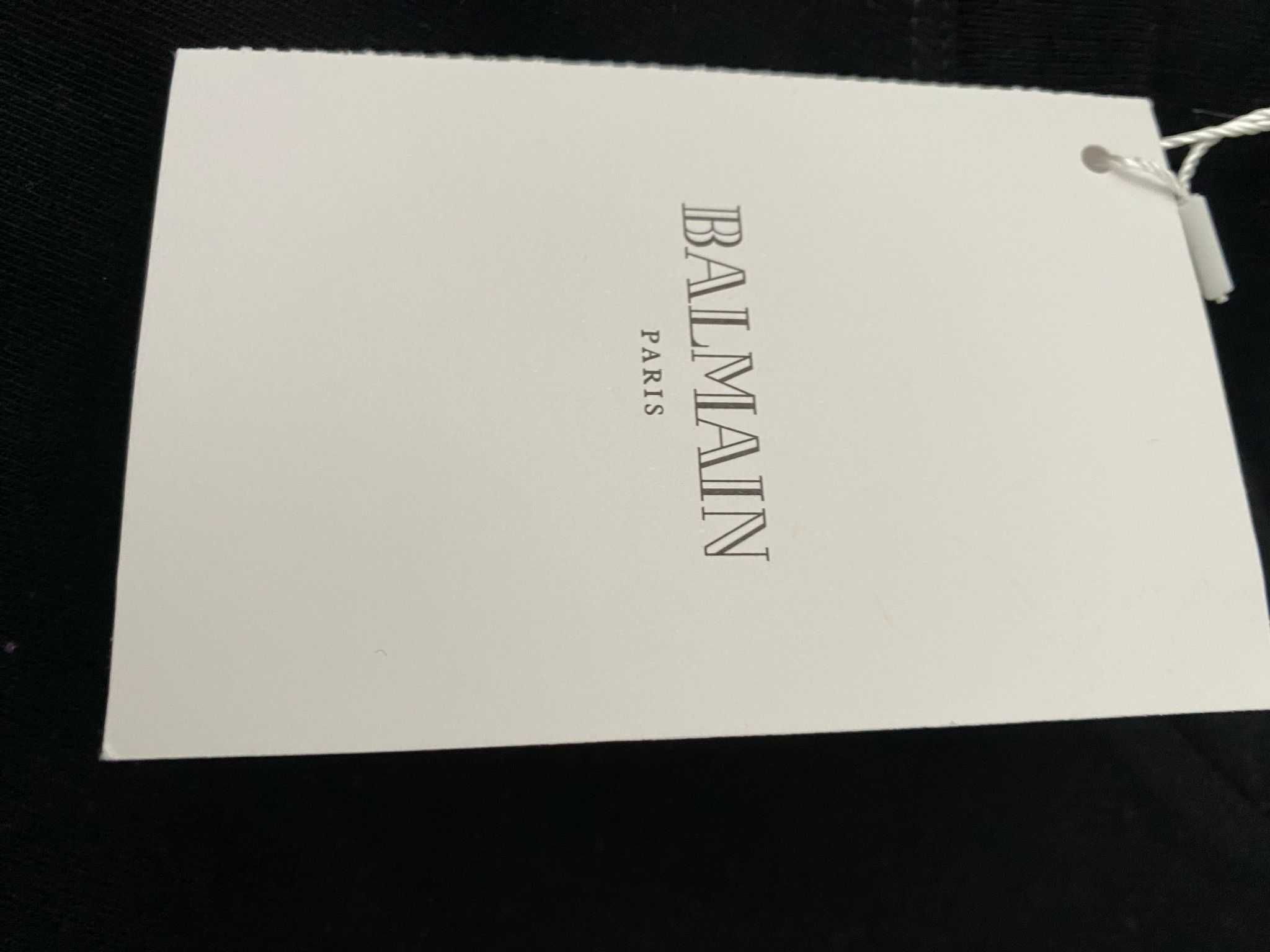 Tricou Balmain Negru S,M,L,XL,XXL