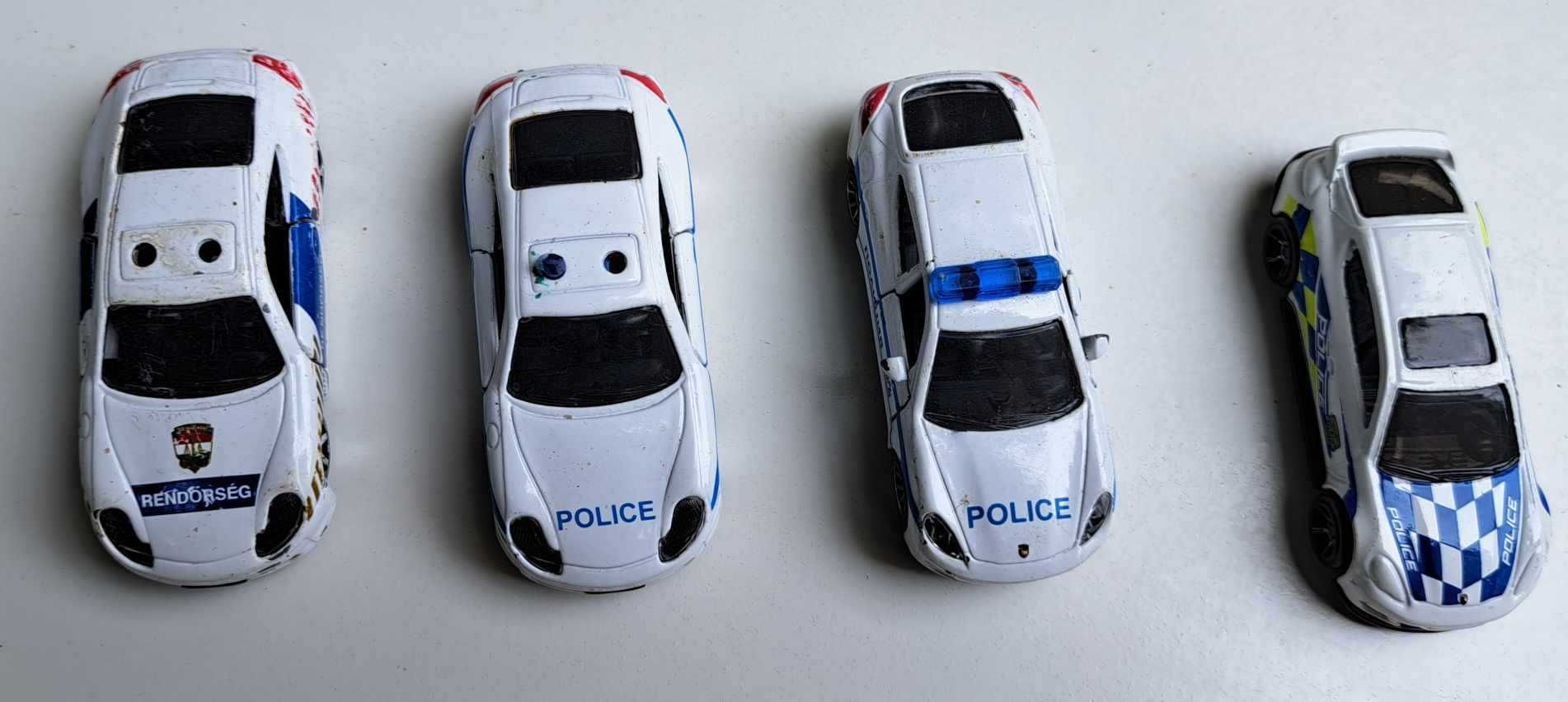 Полицейски коли Порше / Porsche Police 1:64