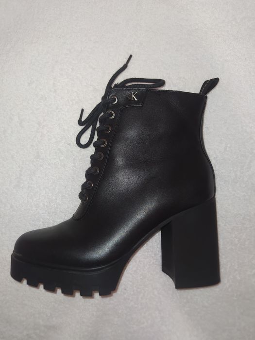 Нови дамски боти ест.кожа Calvin Klein, ном.38