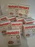 Set 10 scutece  Huggies Extra Care nr.1