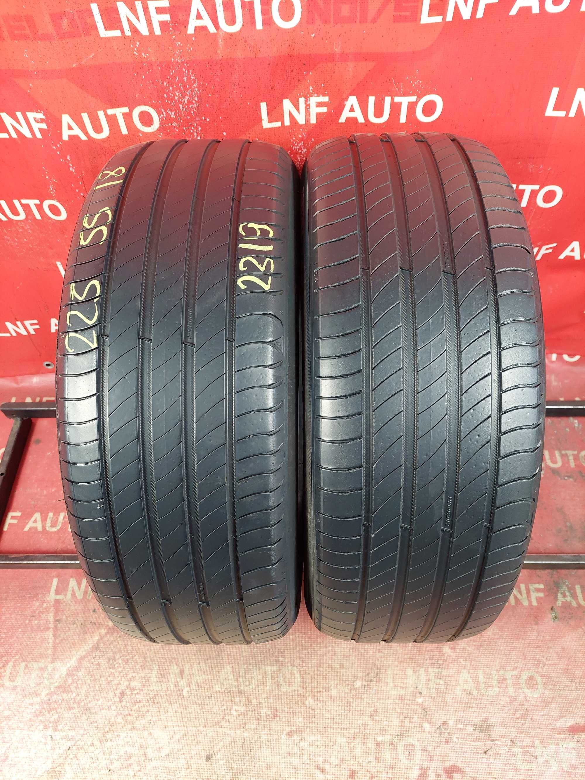 Anvelope de VARA - 225/55/18 - Michelin - 5.49 MM - DOT 2019 !
