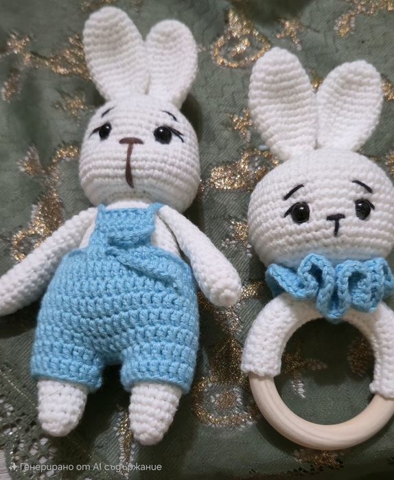 Ръчно плетени играчки и ключодържатели