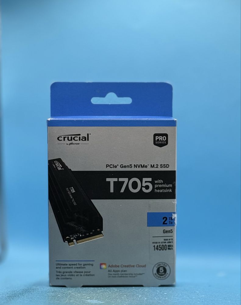 НОВО!!! Solid State Drive (SSD) Crucial T705, 2TB