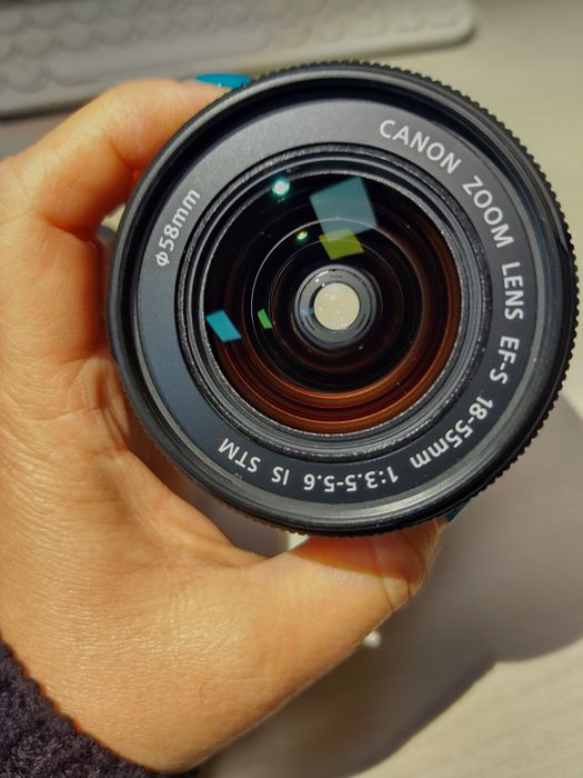 Obiectiv Canon EFS 18-55mm, STM