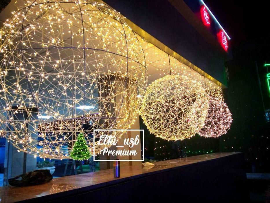 Шар объемный 3D  ( Led ) Подарочные коробки 3D