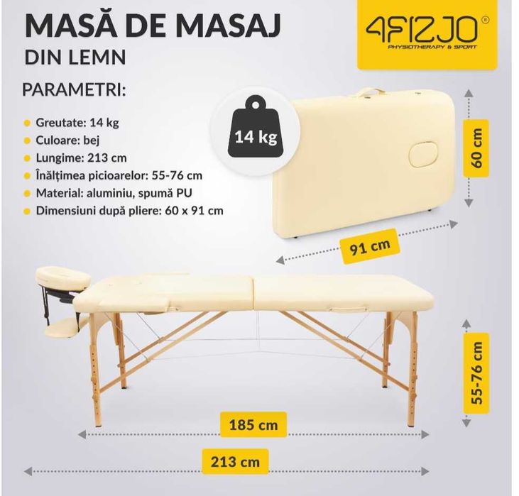 Vand/inchiriez masa de masaj