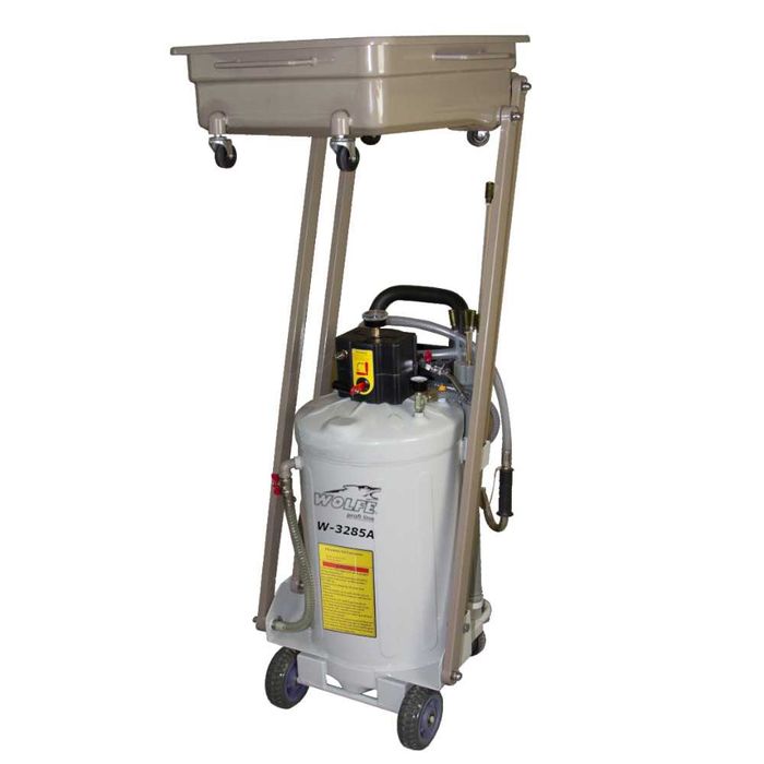 Помпа за източване на масло с пантограф 80L пневматична