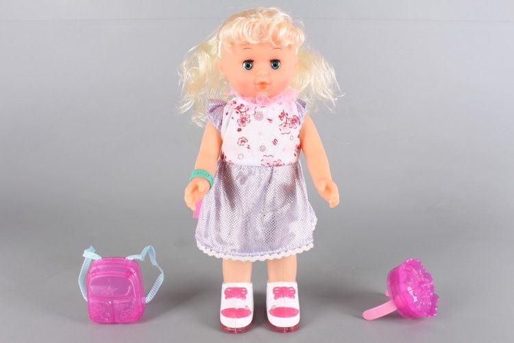 Музикална и светеща  кукла ходеща