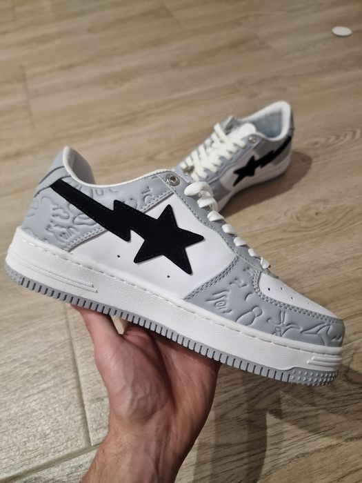 Bapesta Gray Black