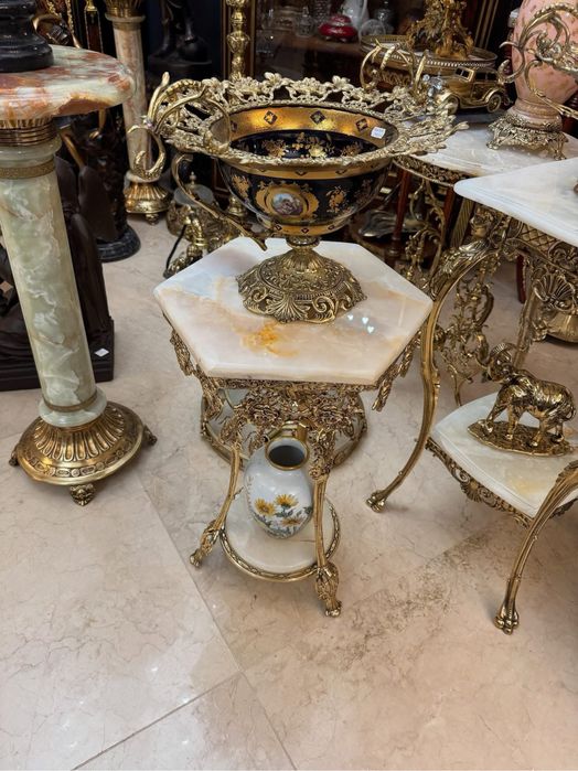 Masa bronz masiv - onix