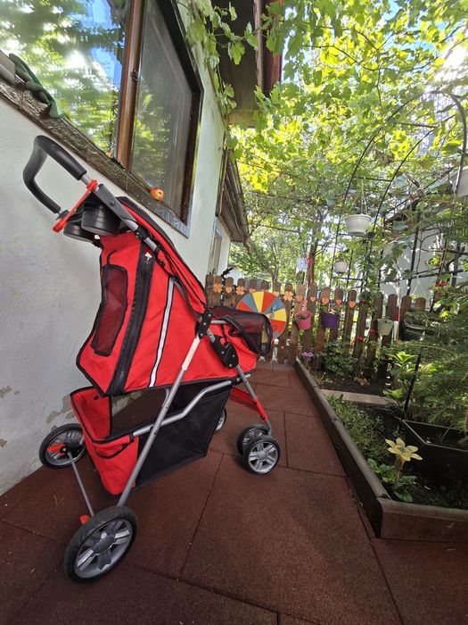 Cărucior animăluțe companie