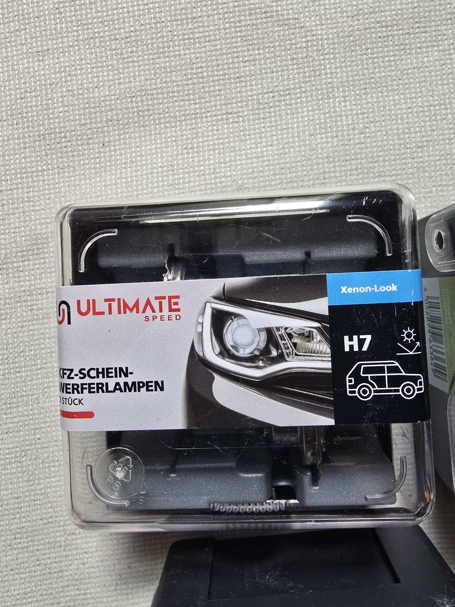 Set bec auto H1, H4 și H7 / sigilat