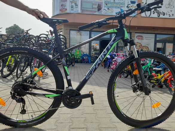НОВ велосипед SPRINT APOLON 29" 2022 black.green Пазарджик