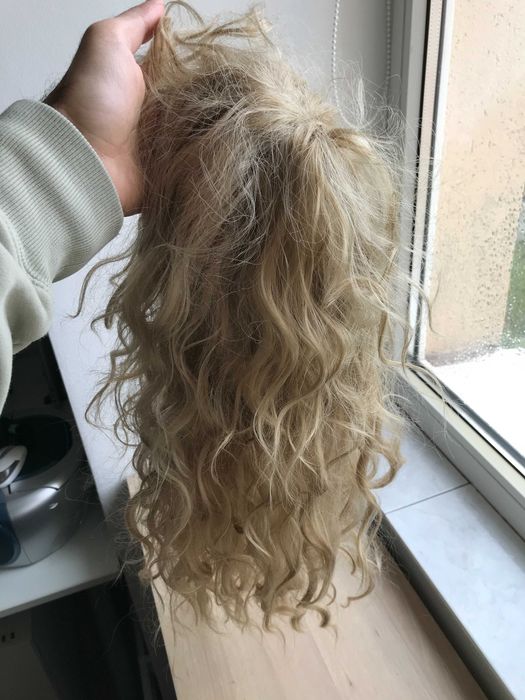 Perucă păr blond Hobbit, Stăpânul Inelelor, Halloween, Recuzită teatru