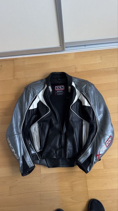 Geaca moto IXS full protectii XL 58 piele speed touring racing