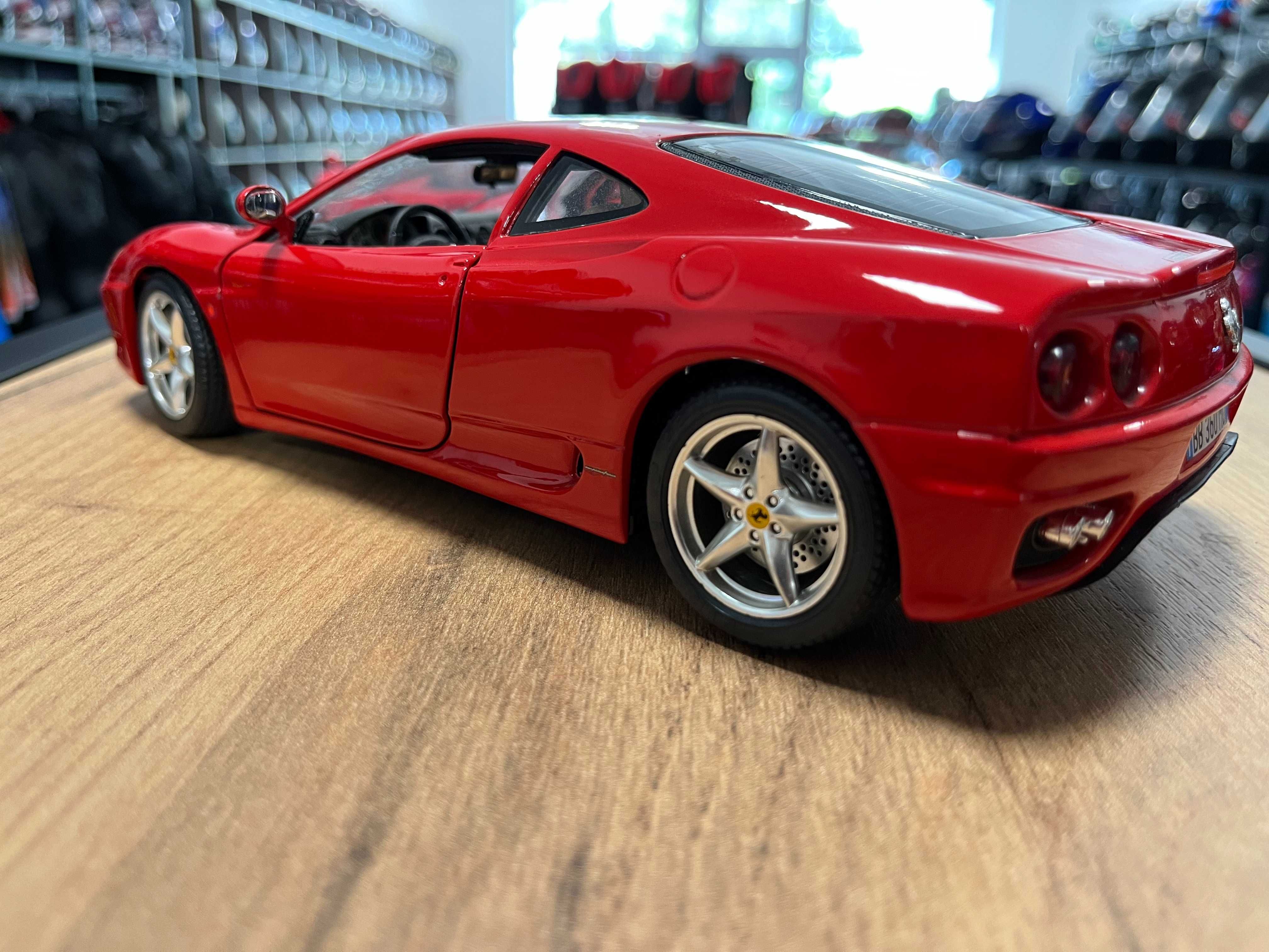 BBURAGO  Mетална колекционерска количка  модел FERRARI 360 MODENA 1:18