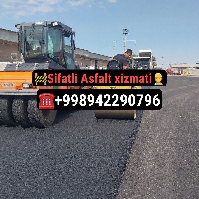 АСФАЛЬТ / Асфальт хизмати