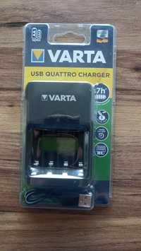 Зарядно устройство Varta USB, 4 слота, AA/AAA