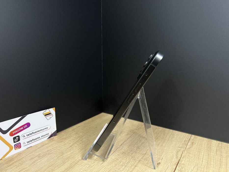 Iphone 15 Pro 128Gb Black Titanium 3 ani garanție, Telefoane Mures