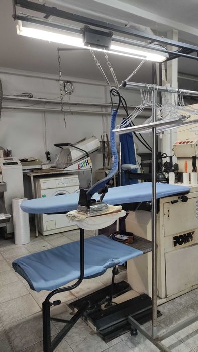 Машина за химическо чистене, гладачна и деташорна маси