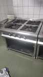 Aragaz de putere, din inox, 4 ochiuri