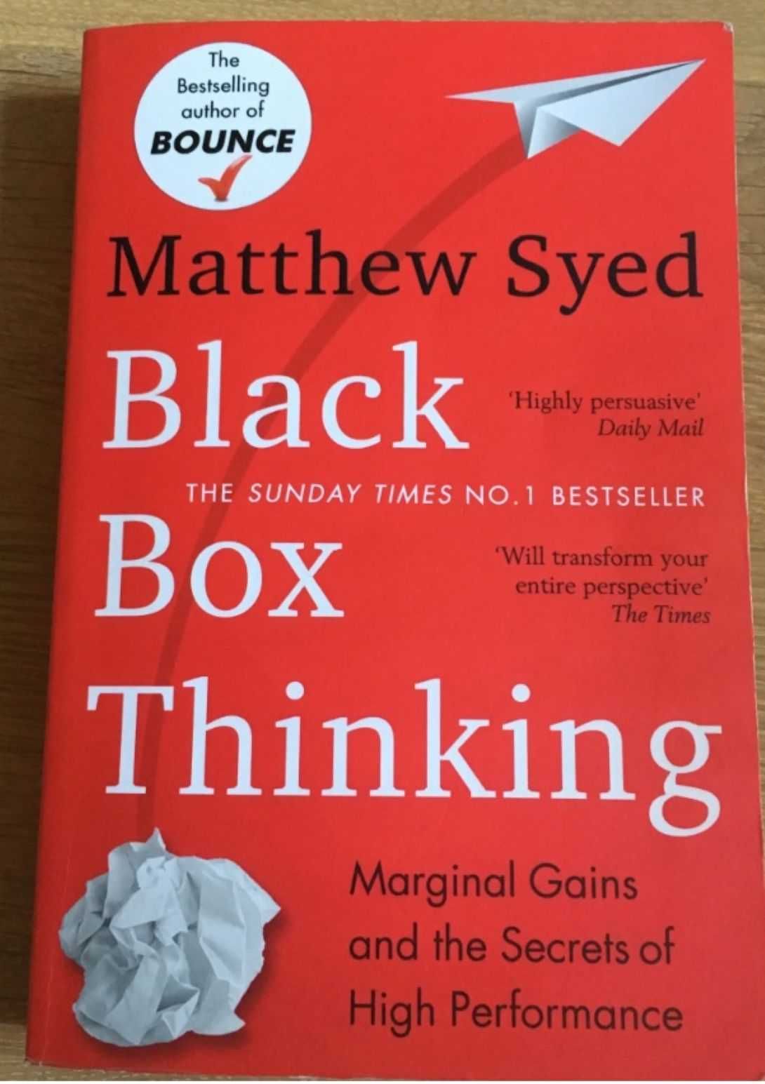 Книга Black Box Thinking by Matthew Syed | Книги на Паулу Коелю