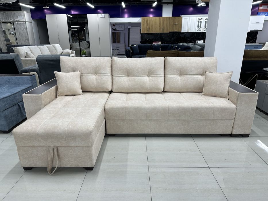 Угловой диван кровать