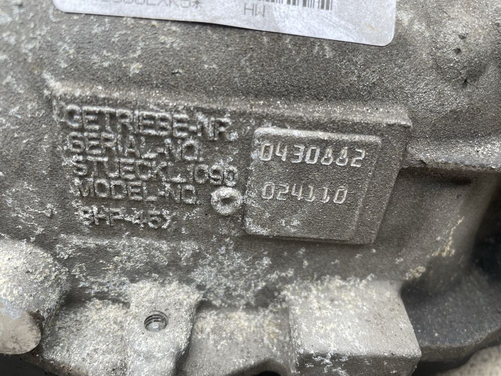 Скоростна кутия БМВ Ф30/ Ф31, 2.0хд, 184кс (skorosti bmw f30, 320xd)