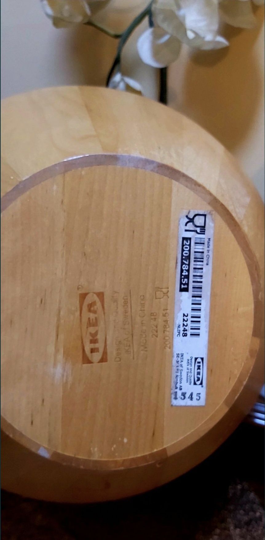 Бамбуковая Чаша для Фруктов IKEA