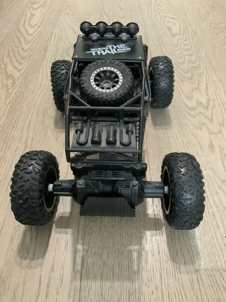 Masina cu RC Off Road Crawler- Where the trail ends (negru 1:14)