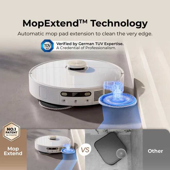 Прахосмукачка робот Dreame L10s Pro Ultra Heat с Топла вода, MopExtend