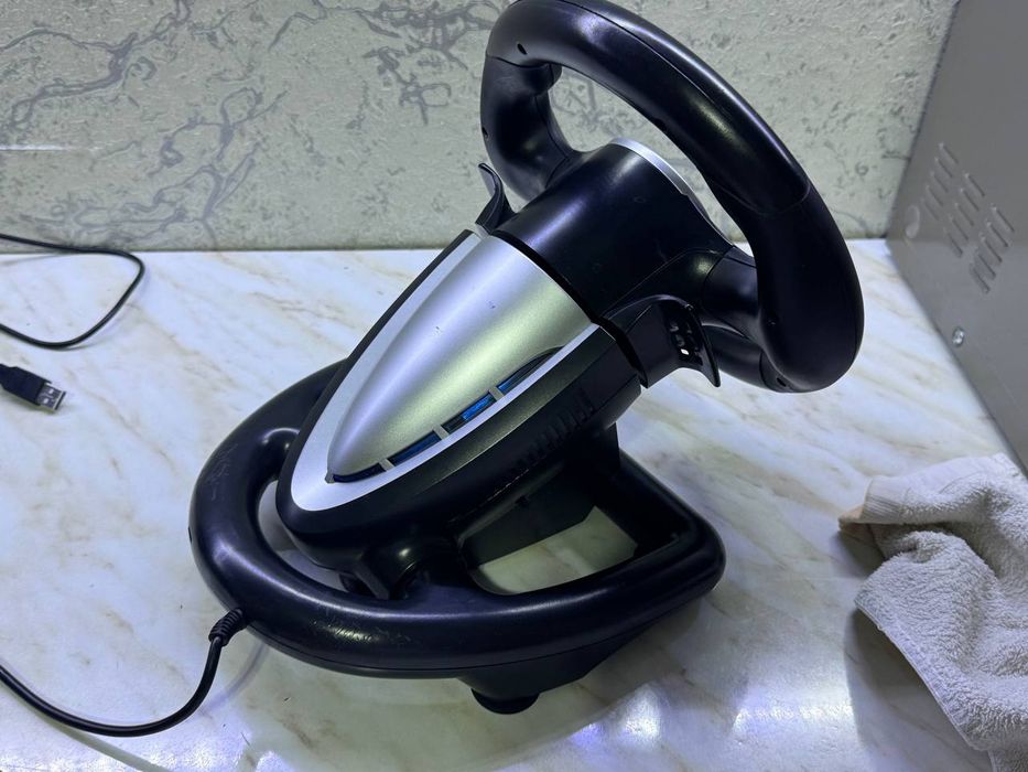 Sven руль черный рабочий