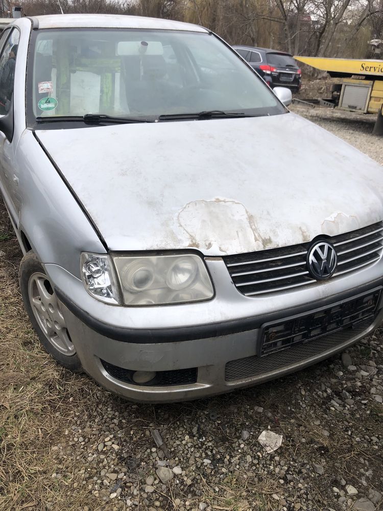 Fata completa Vw Polo 6n 2001 capota bara far lupa aripa trager