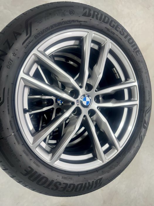 Jante Bmw X3 X4 R19 G01 G02 Originale 698M Bridgestone Rft 70% 2023var