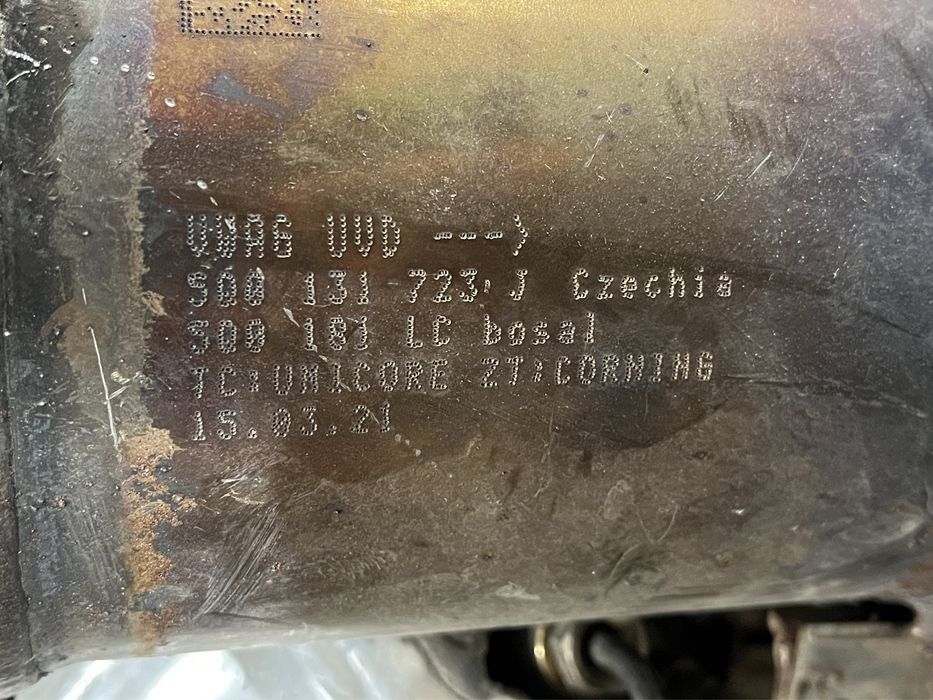 Filtru de particule / DPF / Catalizator VW Seat Skoda Audi
