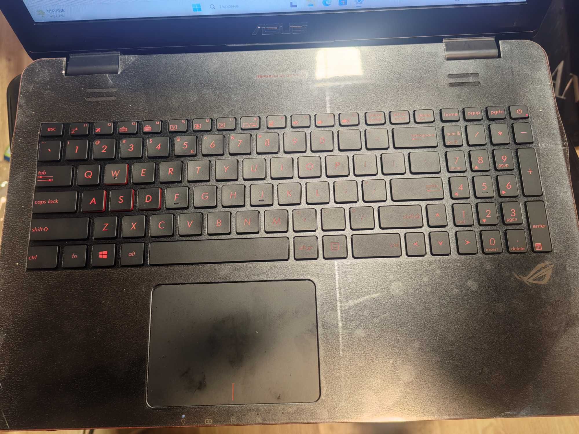 Геймърски лаптоп Asus Rog G551J /i7/12Ram/256SSD