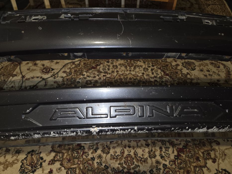 Продам бампер на е39 с накладной alpina