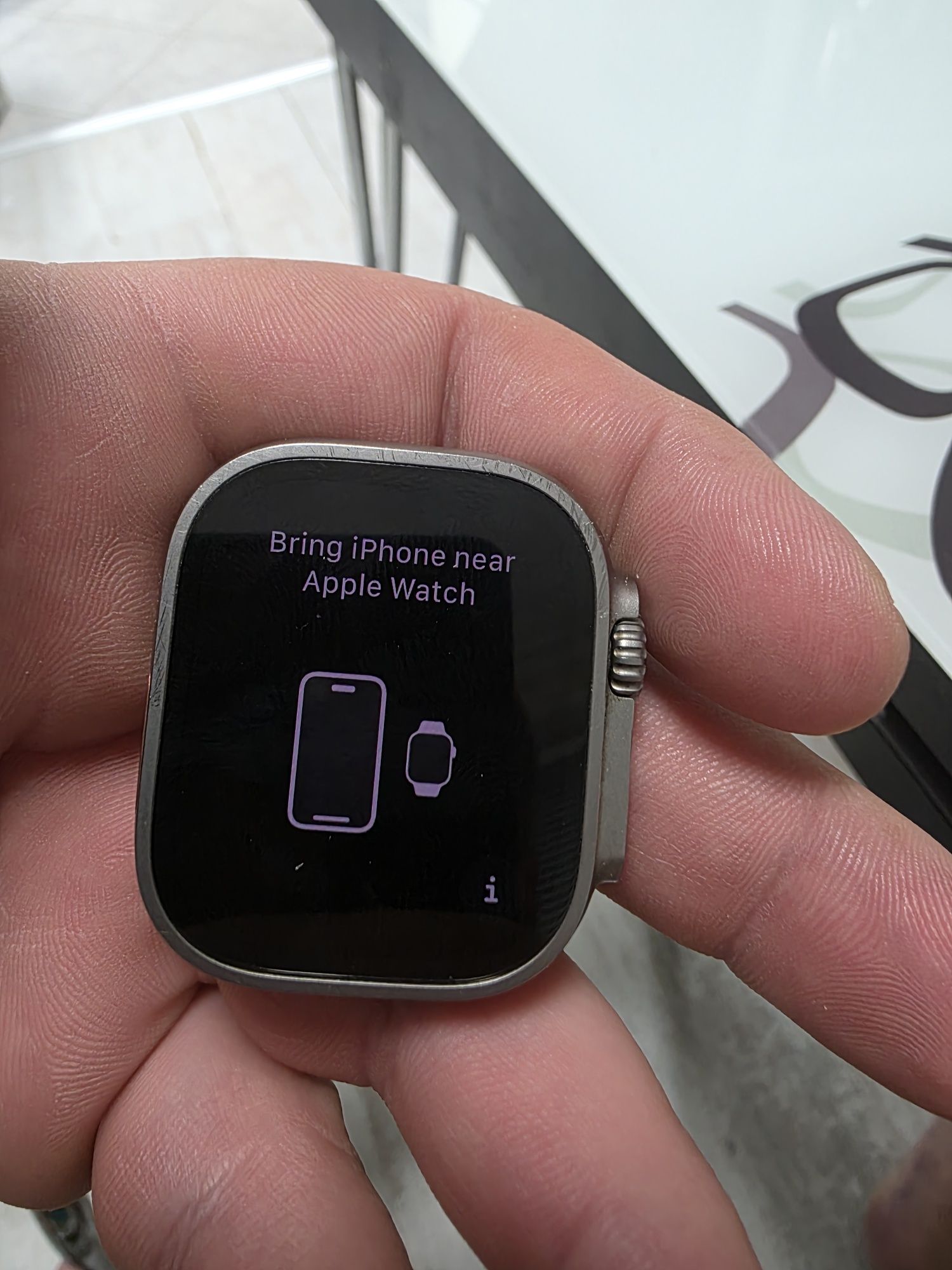 Apple Watch Ultra , GPS, Cellular, Natural Titanium Case 49 мм, Navy