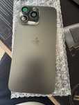 Заден капак стъкло за iPhone 15 Pro Max Black