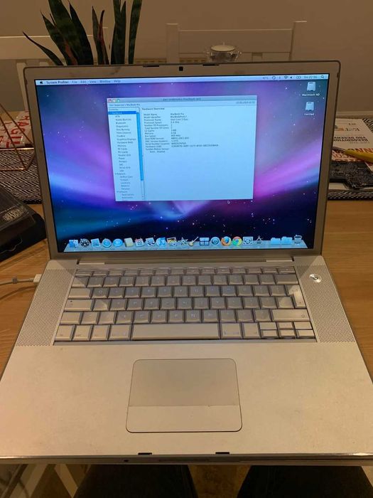 Laptop de colectie - Apple Macbook Pro A1226 - 2007 - import Germania