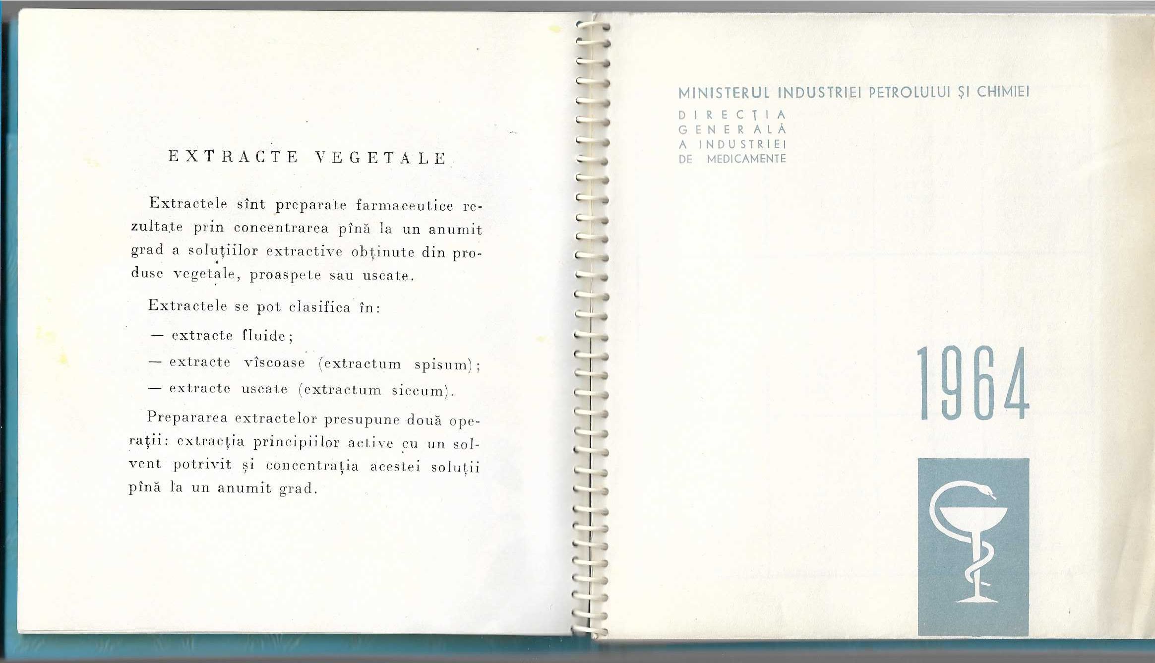 Agenda de birou 1964 pentru medici, obiect de colectie